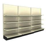 Gondola Wall Unit Single Sided 54" Height With 13" Base