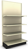 Gondola Wall Unit Single Sided 54" Height With 13" Base