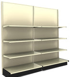 Gondola Wall Unit Single Sided 54" Height With 13" Base