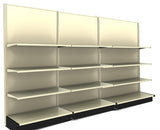 Gondola Wall Unit Single Sided 54" Height With 13" Base
