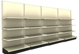 Gondola Wall Unit Single Sided 54" Height With 13" Base