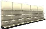 Gondola Wall Unit Single Sided 54" Height With 13" Base