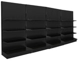 Gondola Wall Unit Single Sided 54" Height With 13" Base