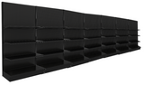 Gondola Wall Unit Single Sided 54" Height With 13" Base
