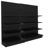 Gondola Wall Unit Single Sided 54" Height With 13" Base