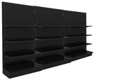 Gondola Wall Unit Single Sided 54" Height With 13" Base