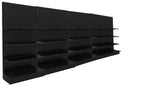 Gondola Wall Unit Single Sided 54" Height With 13" Base