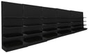 Gondola Wall Unit Single Sided 54" Height With 13" Base
