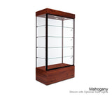 Classic Floor Display Glass Cabinet With Four Fully Adjustable Shelves