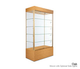 Classic Floor Display Glass Cabinet With Four Fully Adjustable Shelves