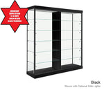 Large Trophy Glass Display Cabinet with Ten Fully Adjustable Shel