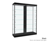 Display Glass Cabinet with Adjustable Shelves