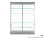 Display Glass Cabinet with Adjustable Shelves