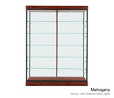Display Glass Cabinet With Adjustable Shelves