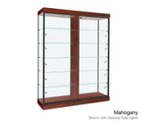 Display Glass Cabinet with Adjustable Shelves