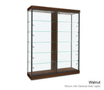 Display Glass Cabinet with Adjustable Shelves