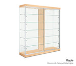 Large Trophy Glass Display Cabinet with Ten Fully Adjustable Shel