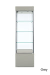 Select Retail Tower Display Case with Three Shelves