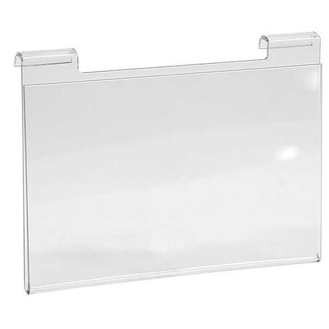 Acrylic Sign Holder - Fits Slatwall and Gridwall
