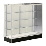 Upright Aisle Display Case Mirror Back