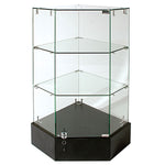 Frameless Glass Corner Unit