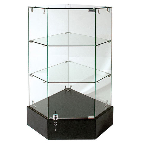 Frameless Glass Corner Unit