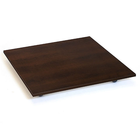 Square Base with Casters - 30" - Chocolate Cherry