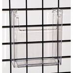 Gridwall Literature Holder Molded - Clear