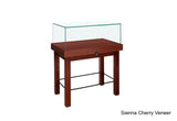 Exhibit Display Museum Case with Locking Pullout Deck