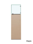Original Glass Pedestal Display Showcase
