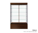 Enduring Collectible Floor Display Case with Ten Shelves