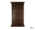 Elegant Floating Shelf Display Case  with Locking Doors and LED Lights
