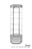 Marvelous Tower Display Case with Wheel