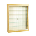 Large Glass Display Shadowbox with Five Shelves