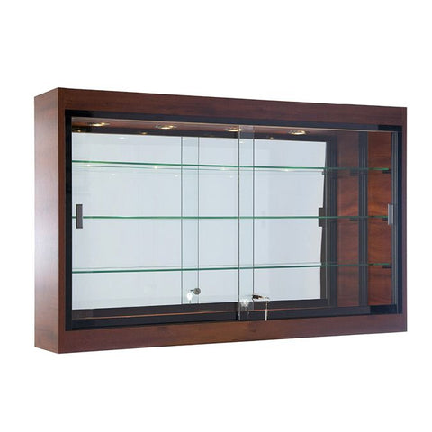 Customizable Wall-Mounted Display with Mirror Back