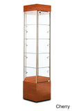 Marvelous Tower Display Case with Wheel