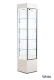 Marvelous Tower Display Case with Wheel