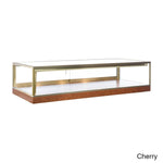 Upscale Wood Tabletop Display Case