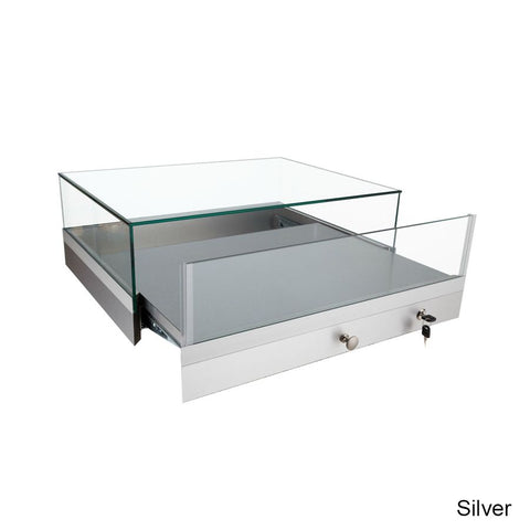 Upscale Countertop Display Case Includes a Pullout Deck