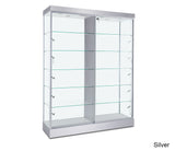 Display Glass Cabinet with Adjustable Shelves