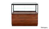 Secure Jewelry Display Case With Shelf
